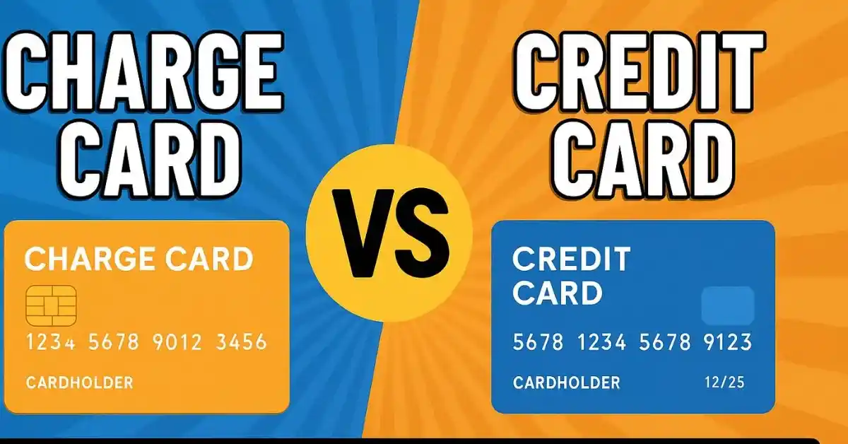 Charge Card vs Credit Card